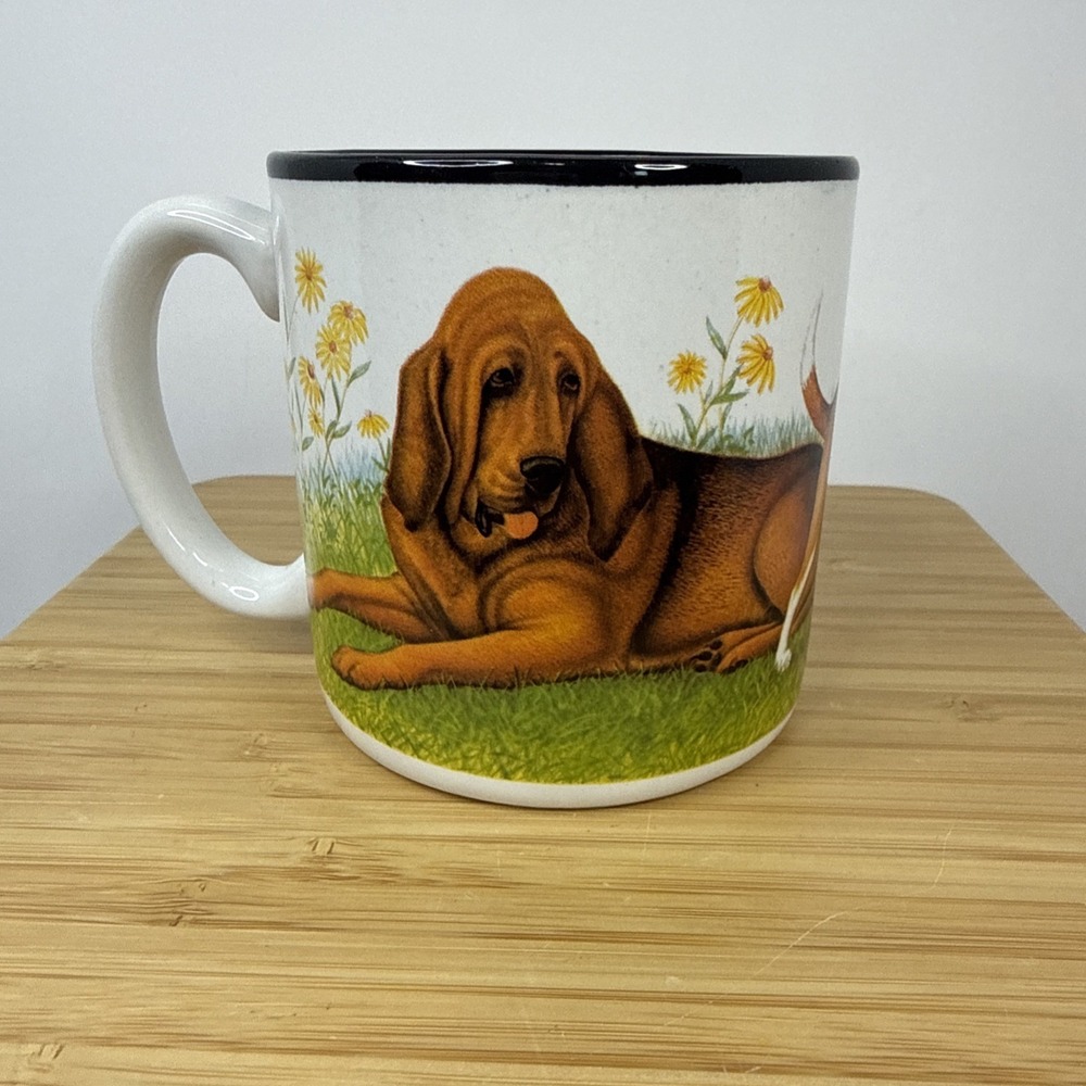Potpourri Press Hound Dog Coffee Mug 1993‎ CE Pearson